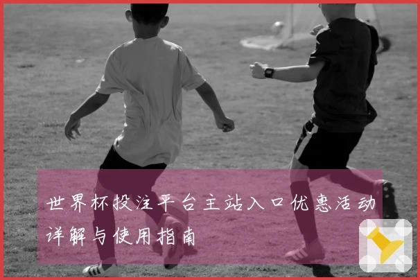 世界杯投注平台主站入口优惠活动详解与使用指南
