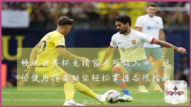 畅玩世界杯竞猜官方网站入口，这份使用指南助你轻松掌握各项精彩功能